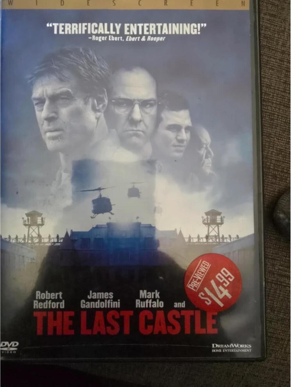 **6 For $13 Sale On Dvds!**The last castle dvd movie robert Redford mark ruffalo